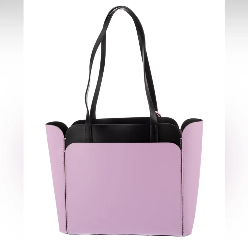 Kate Spade New York Leather Shoulder Bag Liliac - Picture 3 of 4